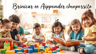 educação infantil, aprendizado lúdico, desenvolvimento cognitivo