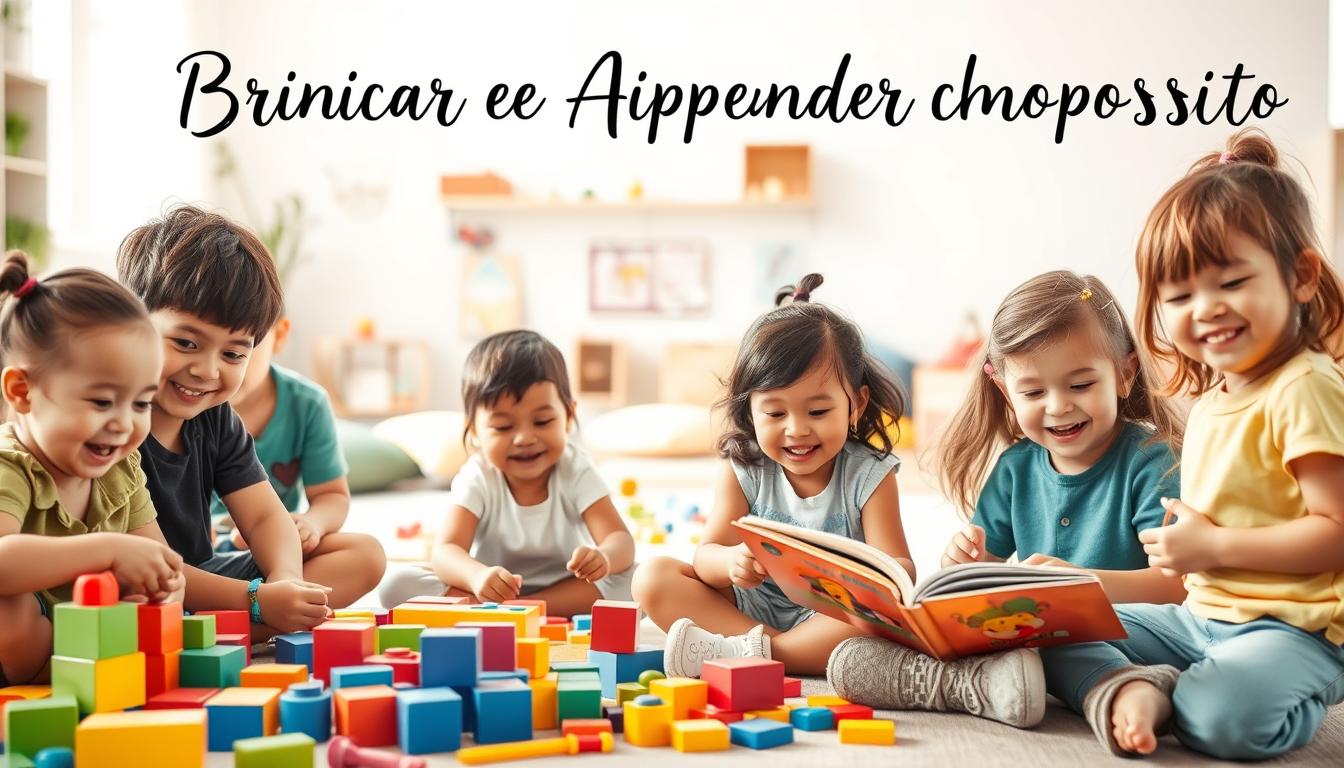 educação infantil, aprendizado lúdico, desenvolvimento cognitivo